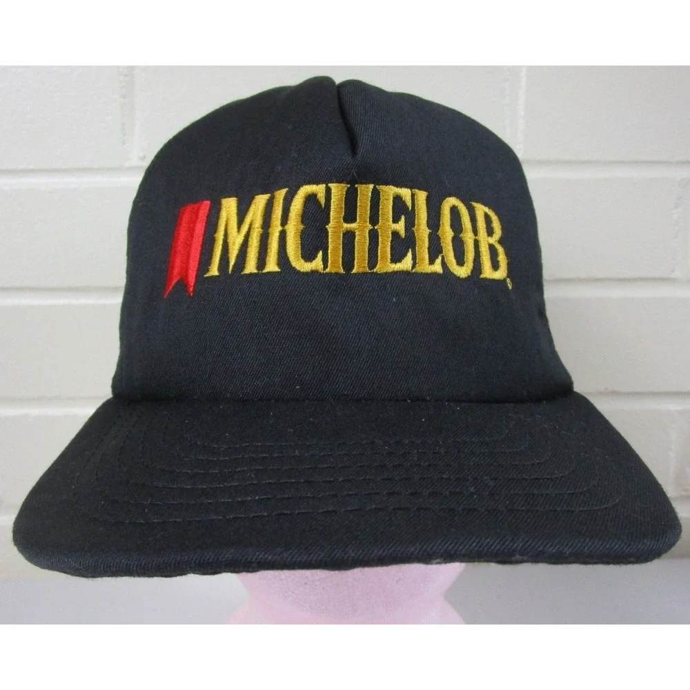 Vintage 80s Michelob Beer‎ Hat Snapback Mesh Cap Embroidered Alcohol Stylemaster